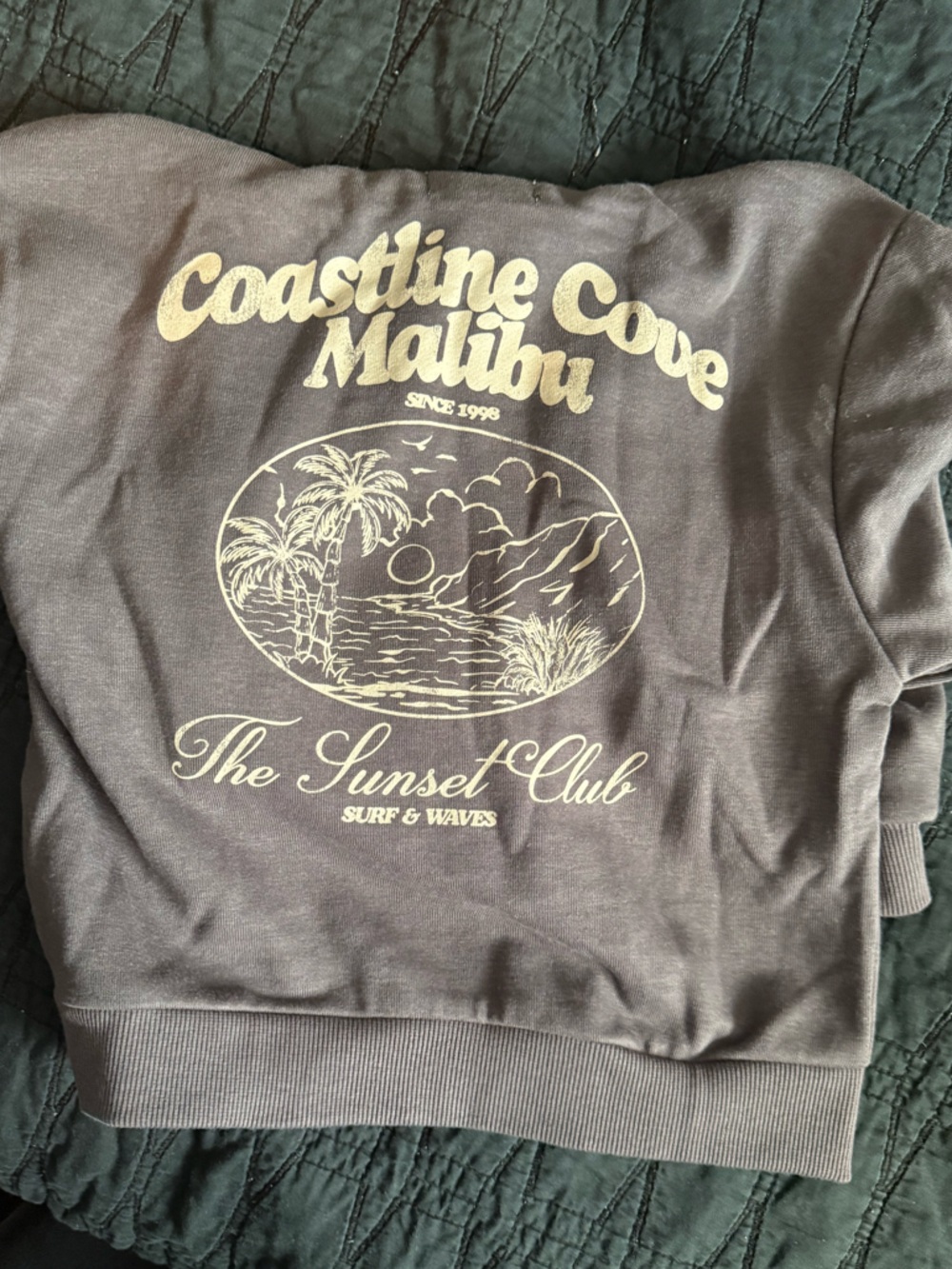 Grayson Mini Coastline Cove Malibu Hooded Sweatshirt -